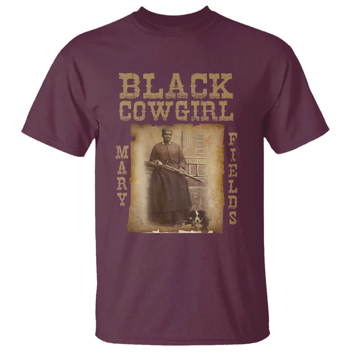 mary-fields-t-shirt-black-cowgirl-pioneer-western-legend-vintage