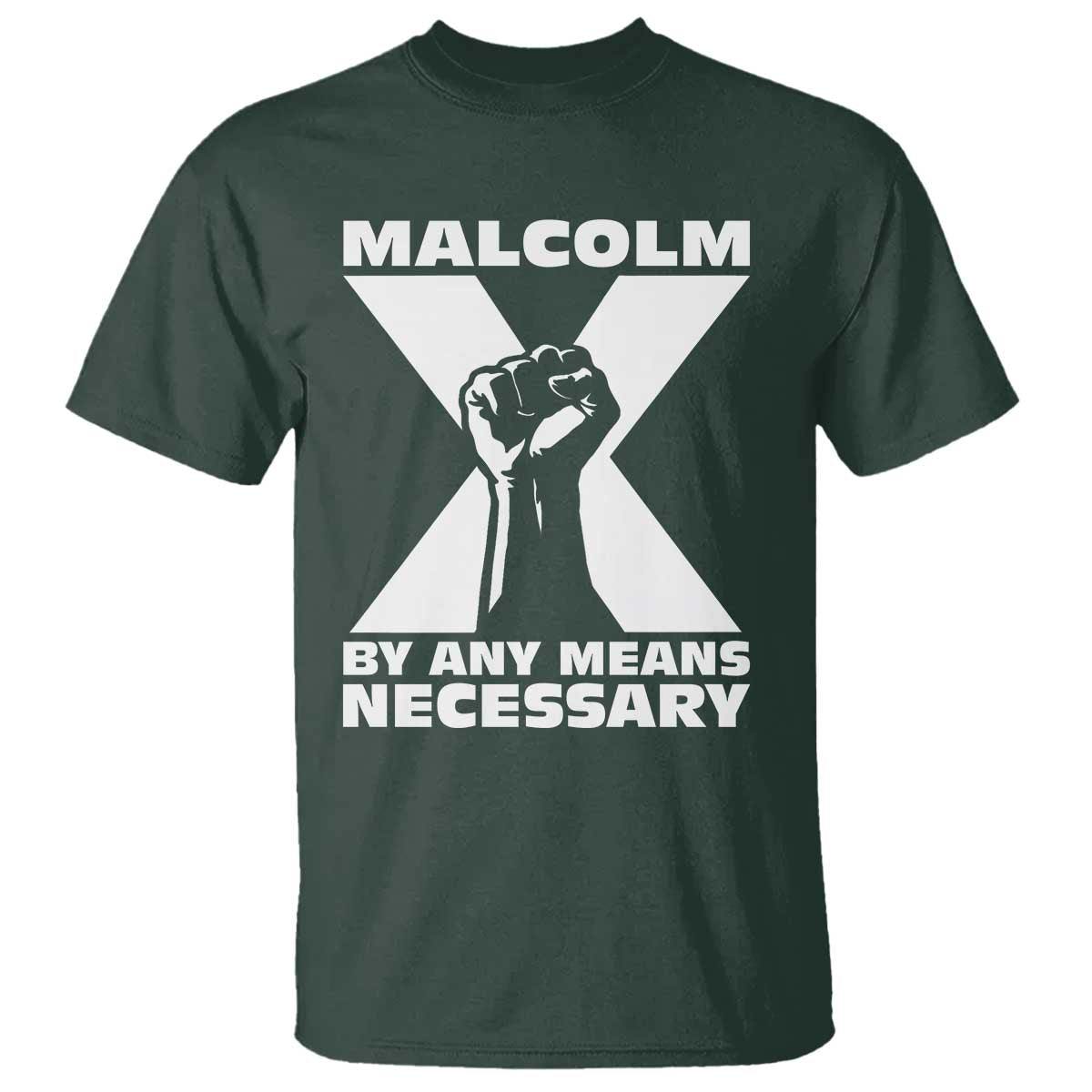 malcolm-x-power-fist-t-shirt-civil-rights-leader-pride-bold-statement