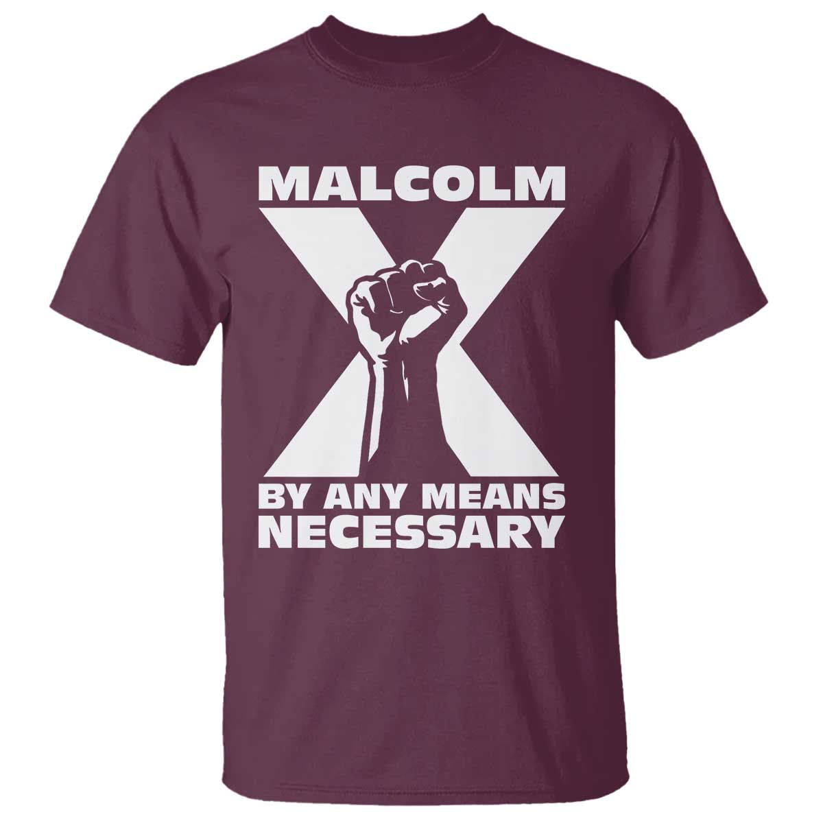 malcolm-x-power-fist-t-shirt-civil-rights-leader-pride-bold-statement