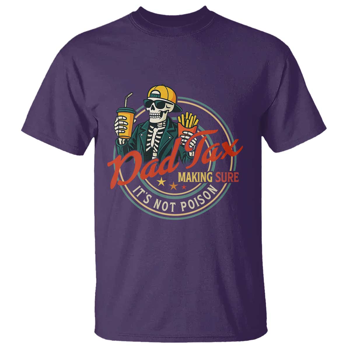 funny-dad-tax-skeleton-t-shirt-making-sure-its-not-poison-retro-food-humor-fathers-day-gift