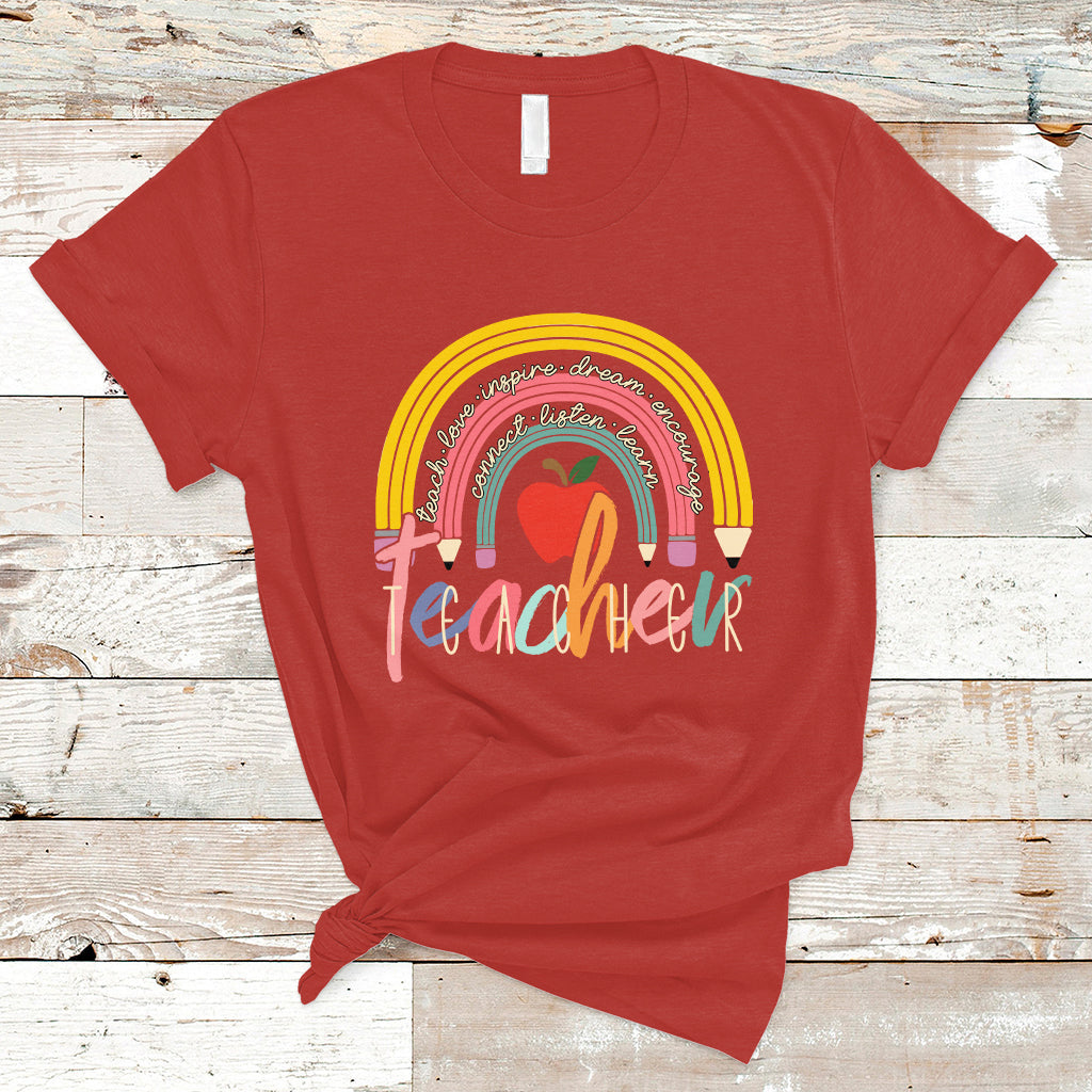 teacher-t-shirt-teacher-teach-love-inspire-rainbow-pencil-back-to-school-t-shirt-inspirational-teacher-shirt-funny-teacher-life