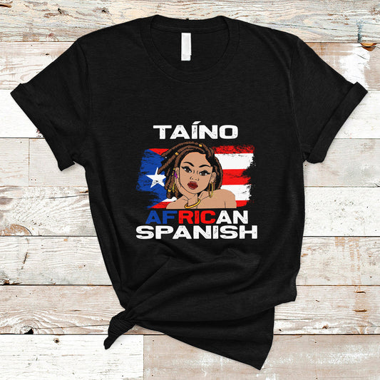 puerto-rico-hispanic-heritage-t-shirt-taino-african-spanish-roots