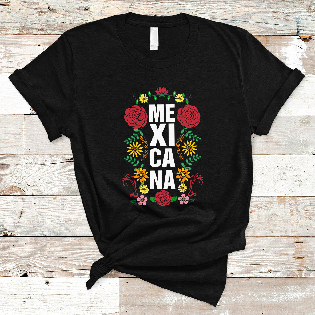 hispanic-heritage-month-mexico-mexican-t-shirt-mexicana-flowers