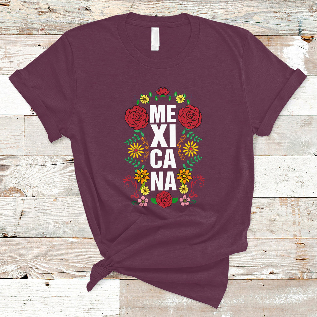 hispanic-heritage-month-mexico-mexican-t-shirt-mexicana-flowers