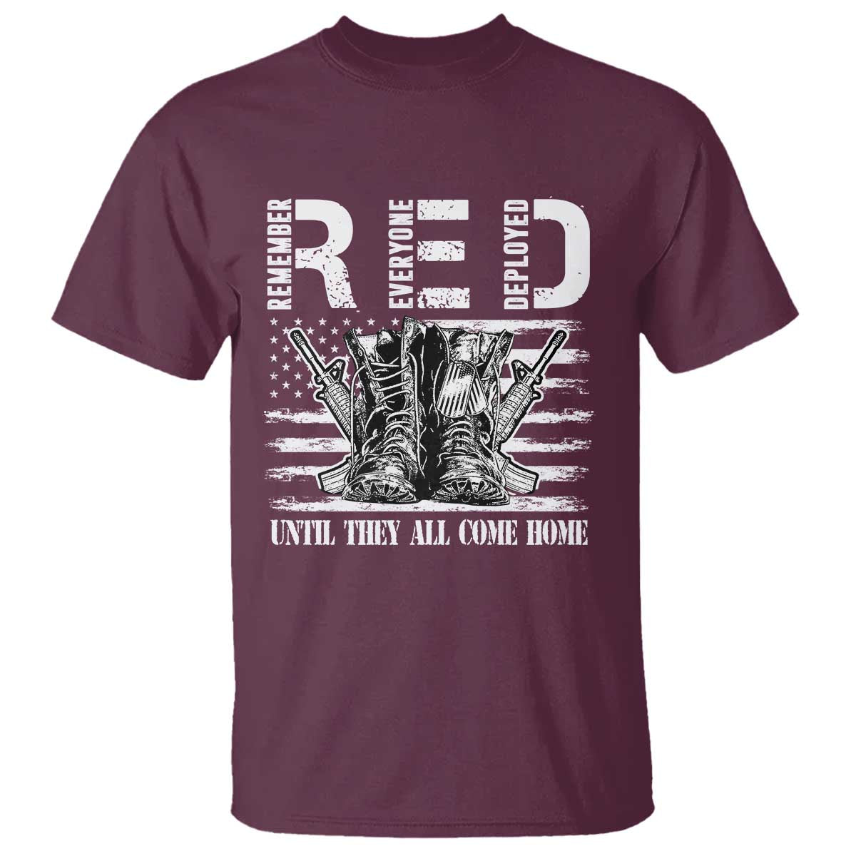 red-friday-t-shirt-red-until-they-all-come-home-support-troops-military-combat-boots