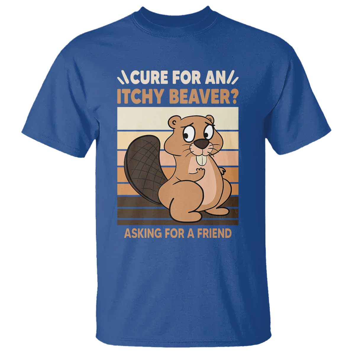 funny-beaver-t-shirt-cure-for-an-itchy-beaver-ask-for-a-friend-adult-humor