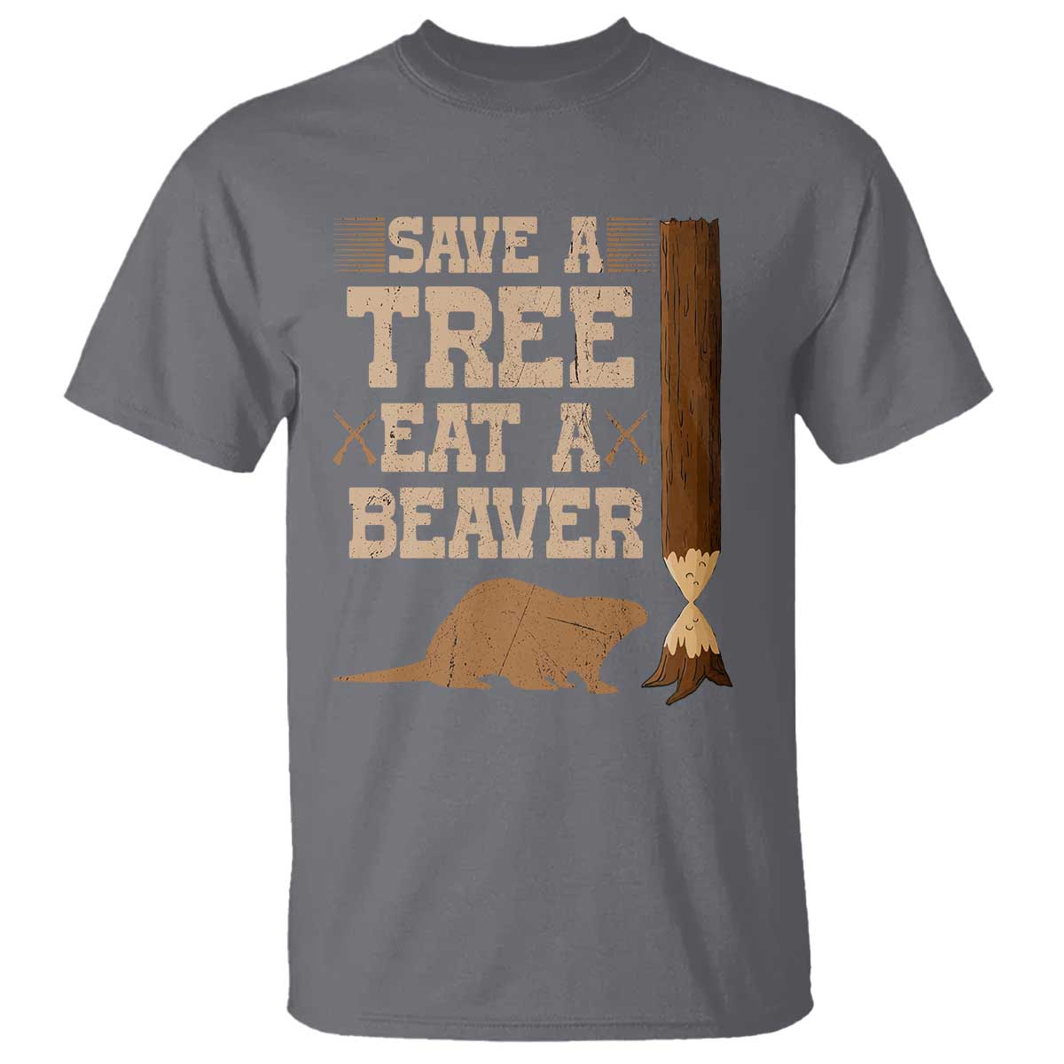 funny-save-a-tree-eat-a-beaver-t-shirt-hunting-beavers-hunter