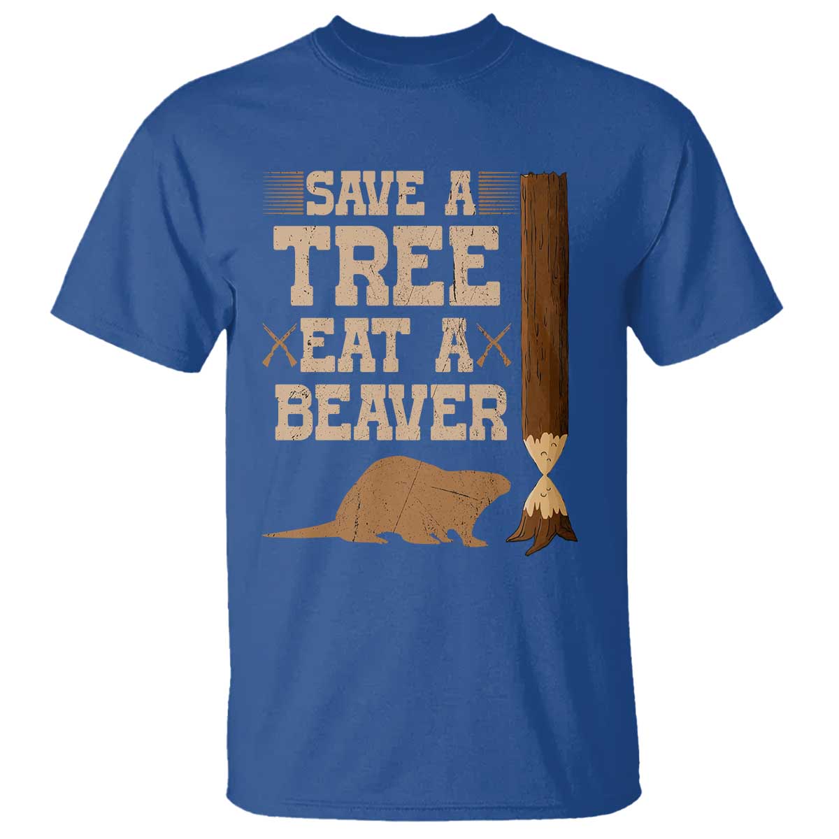 funny-save-a-tree-eat-a-beaver-t-shirt-hunting-beavers-hunter