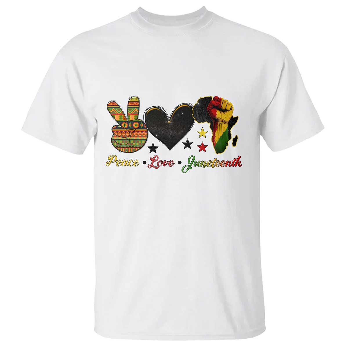 peace-love-juneteenth-t-shirt-1865-heart-kente-peace-sign-africa-fist