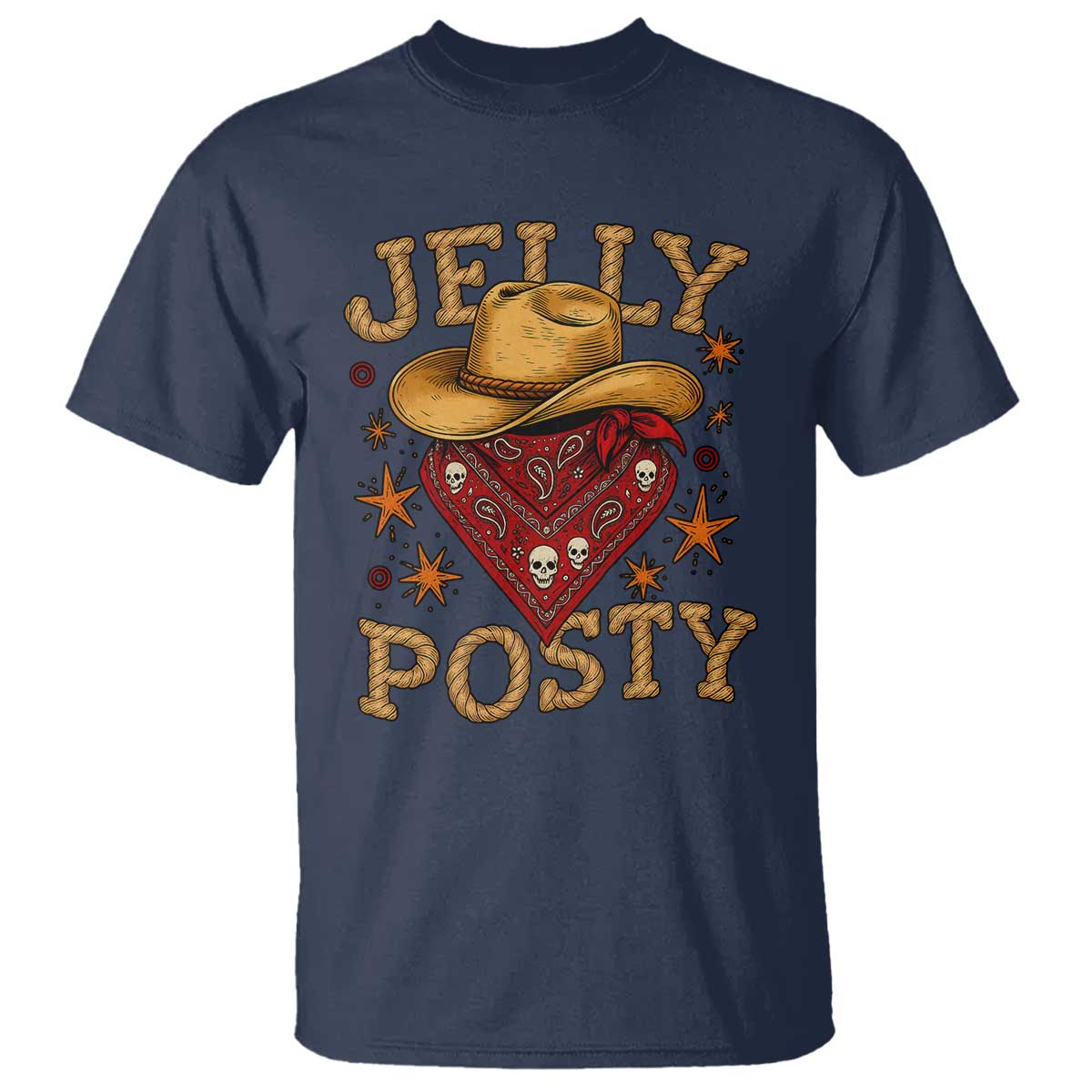 jelly-posty-cowboy-bandana-t-shirt-funny-country-western-rodeo