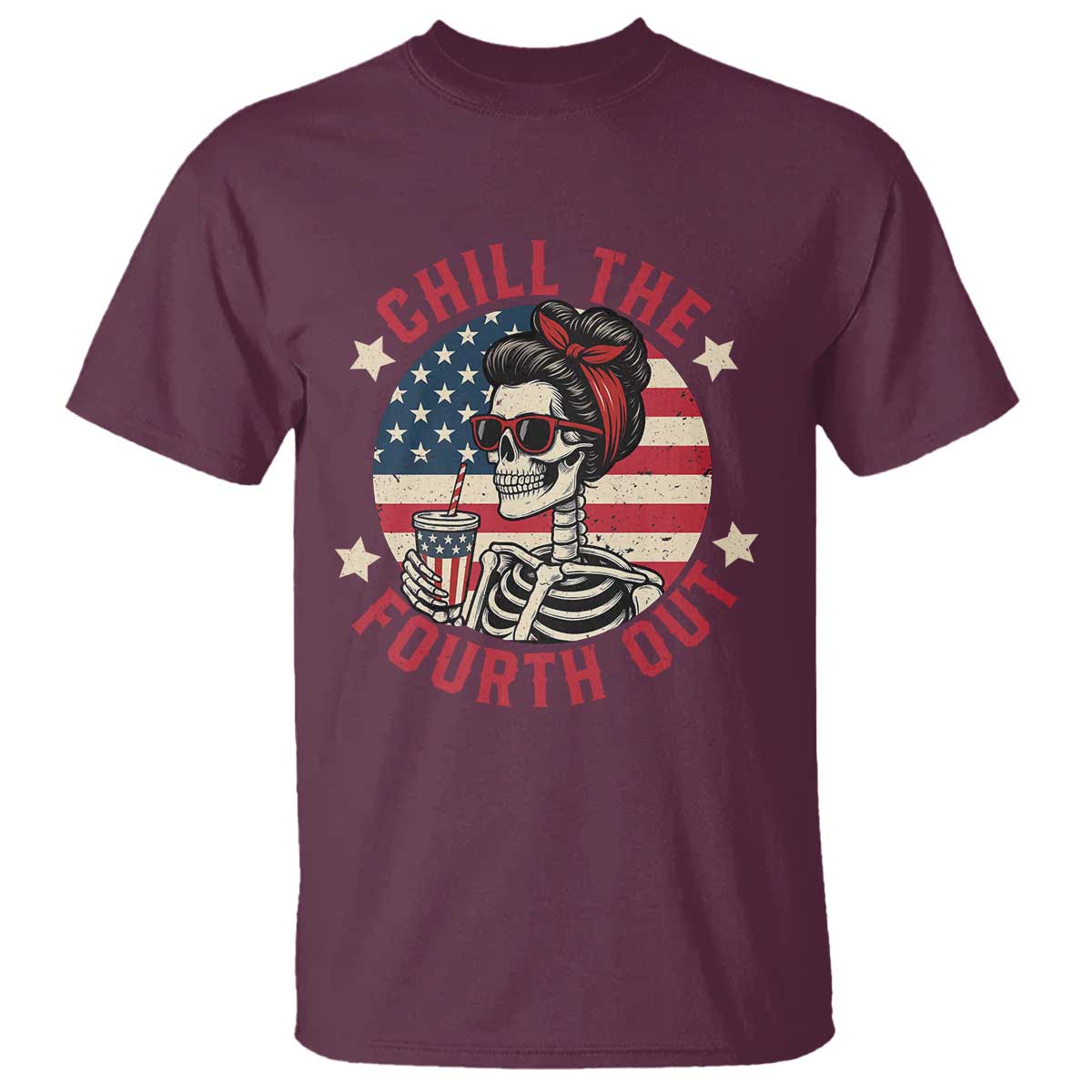 retro-skeleton-4th-of-july-t-shirt-chill-the-fourth-out-funny-patriotic-american-flag