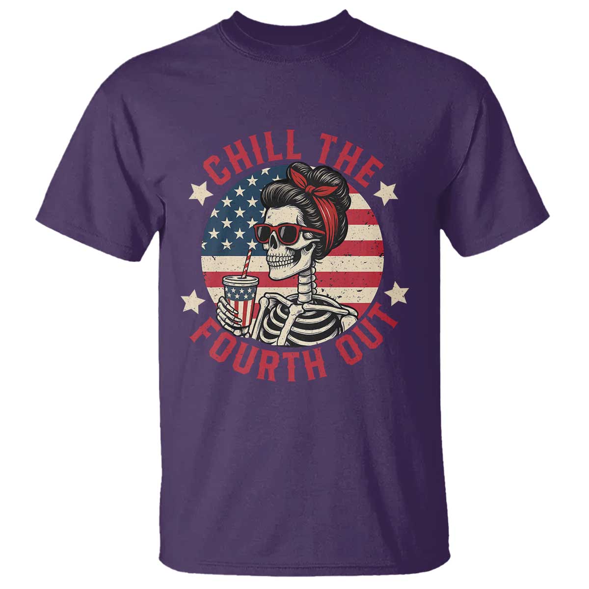 retro-skeleton-4th-of-july-t-shirt-chill-the-fourth-out-funny-patriotic-american-flag