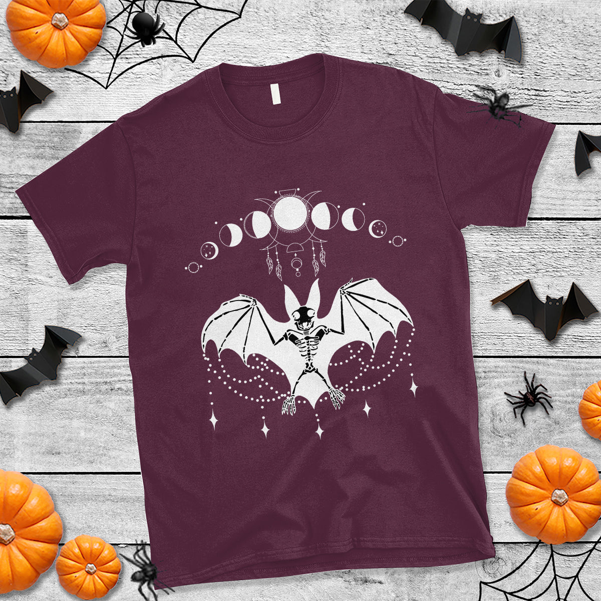 halloween-bat-t-shirt-stay-spooky-witchy-celestial-dark-academia