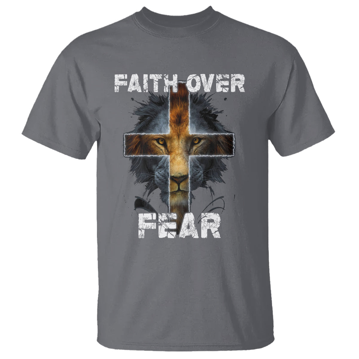 christian-t-shirt-faith-over-fear