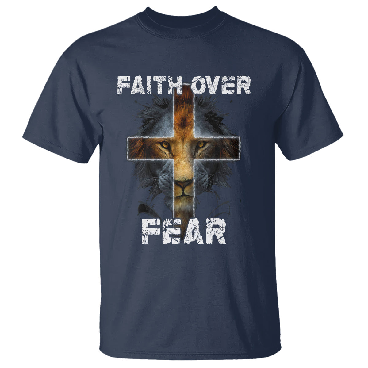 christian-t-shirt-faith-over-fear