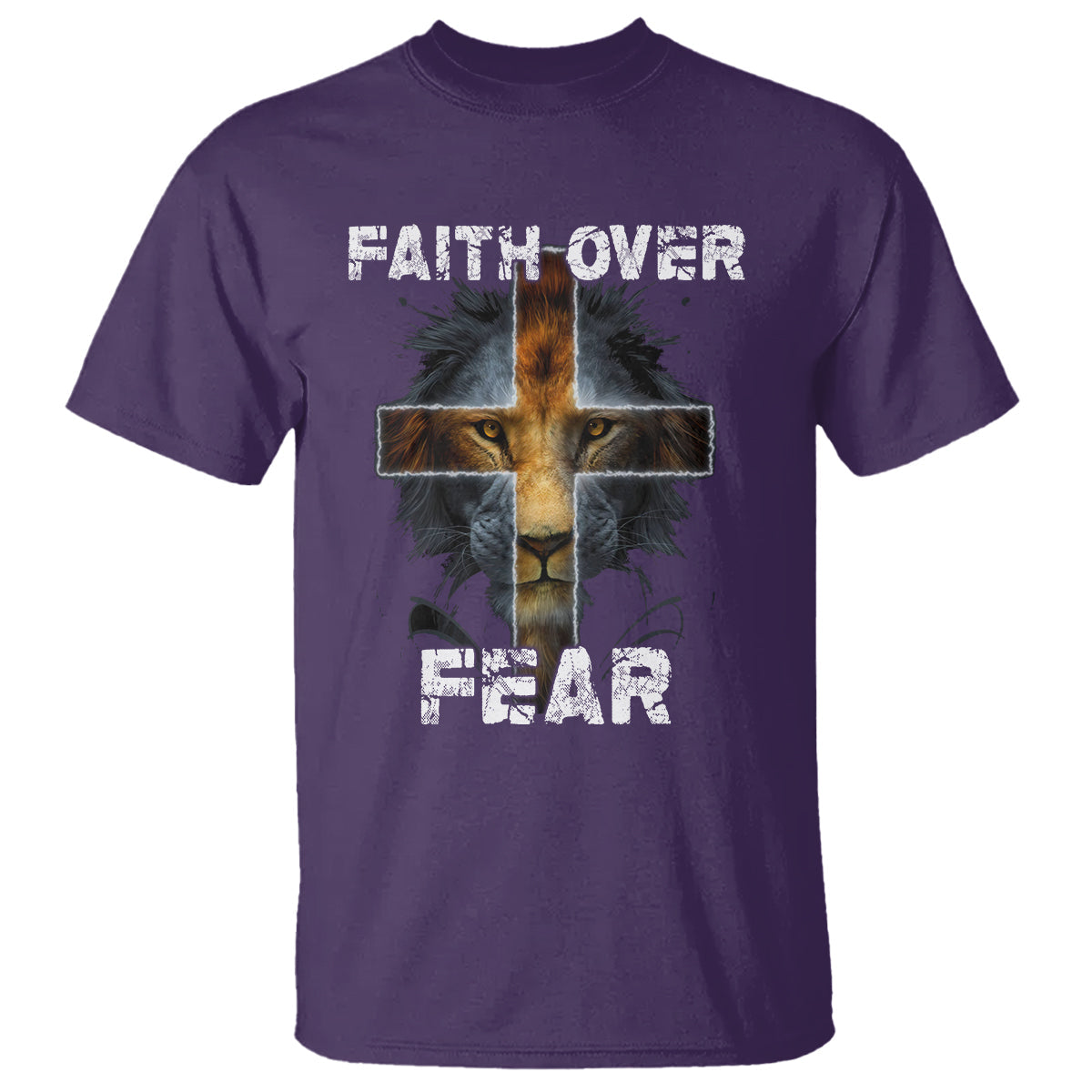 christian-t-shirt-faith-over-fear