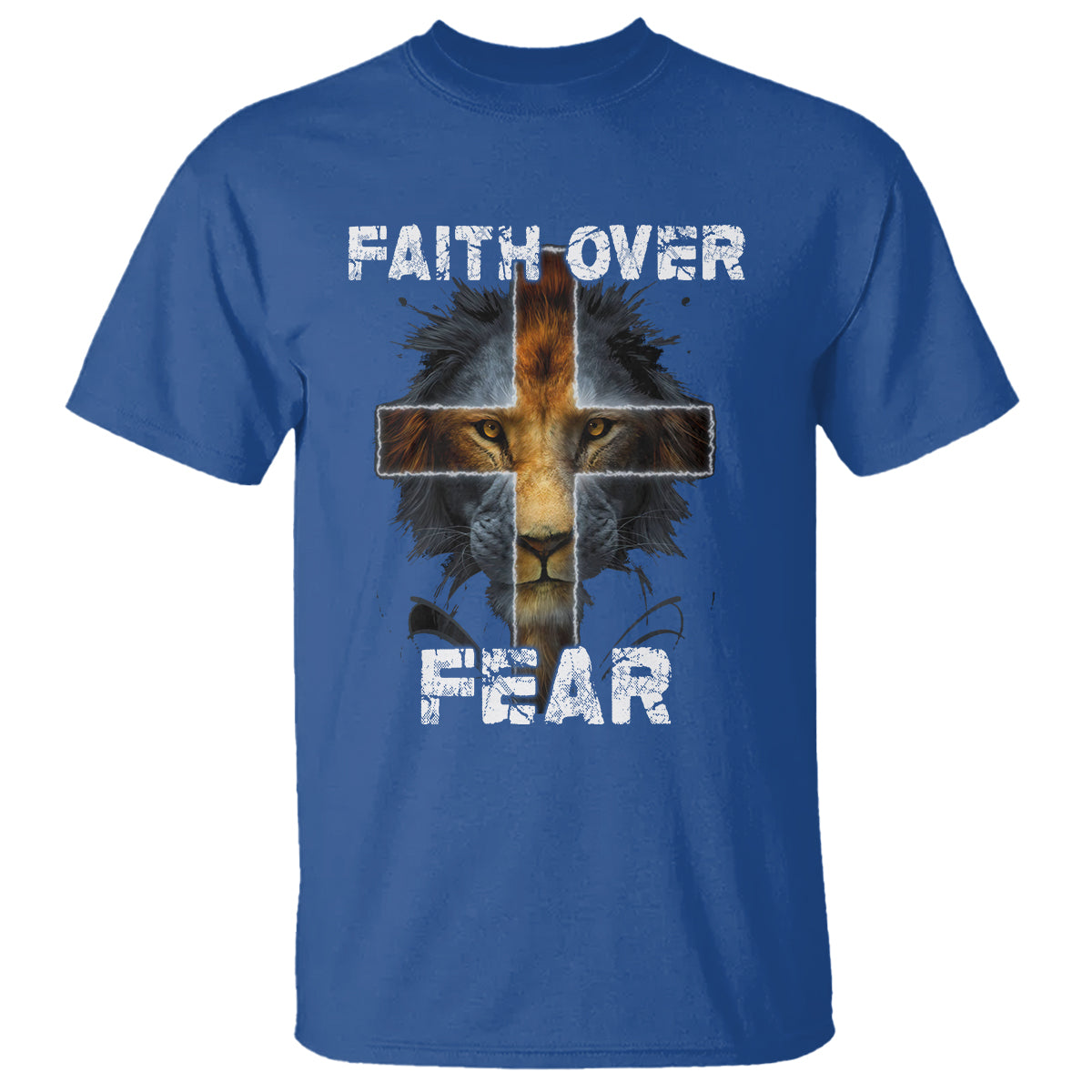 christian-t-shirt-faith-over-fear