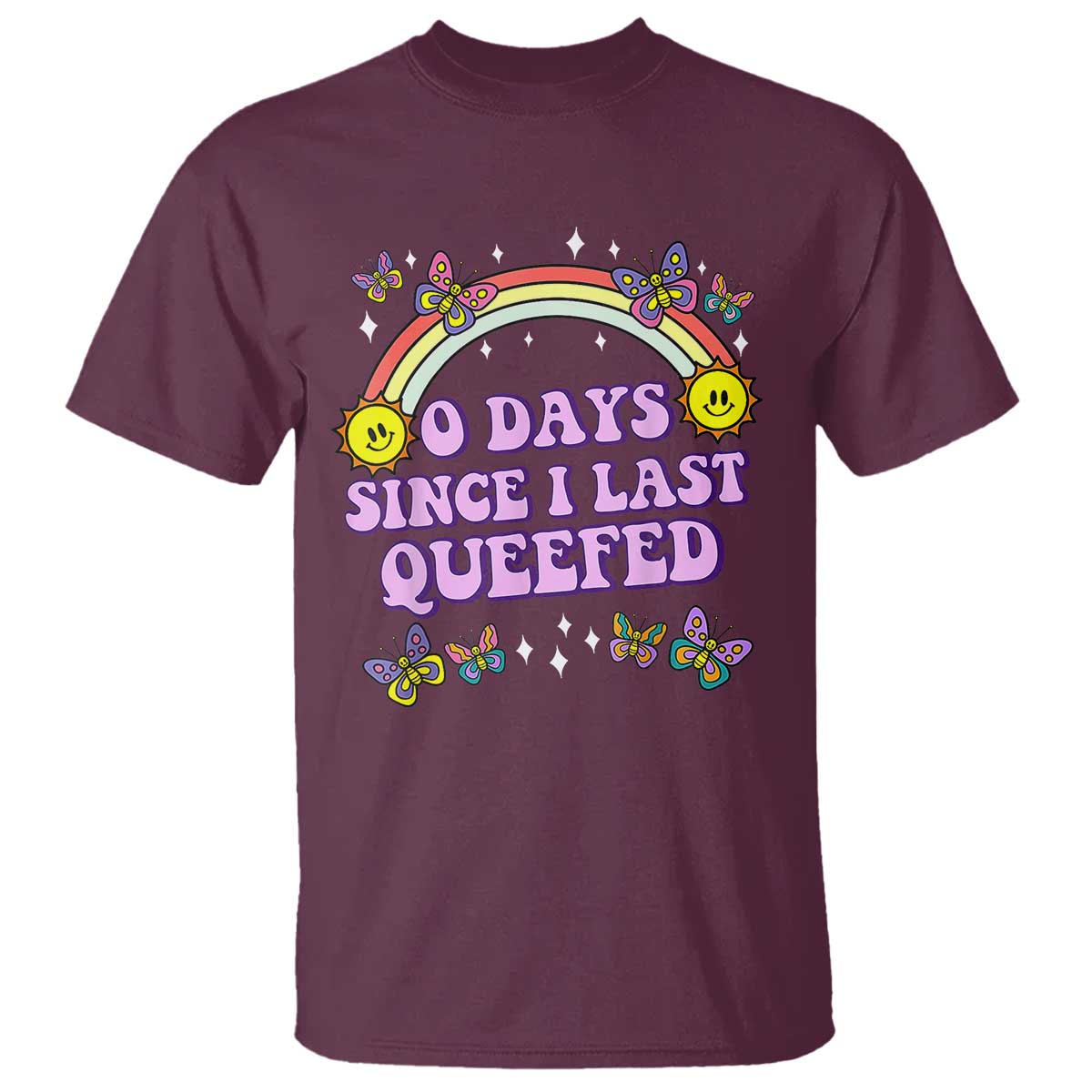 funny-queef-joke-embarrassing-t-shirt-0-days-since-i-last-queefed