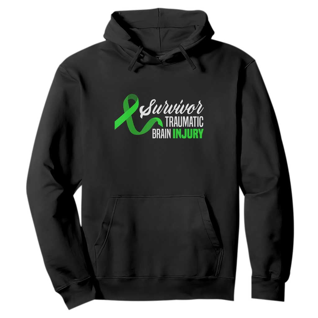 Traumatic Brain Injury Support Hoodie TBI Survivor