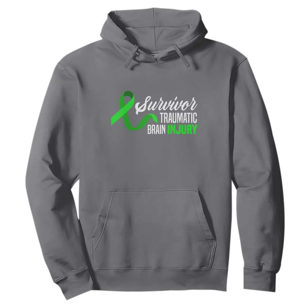 Traumatic Brain Injury Support Hoodie TBI Survivor
