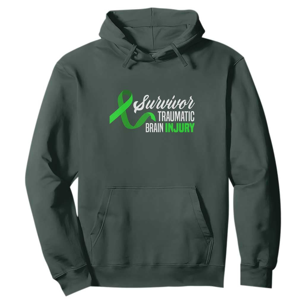 Traumatic Brain Injury Support Hoodie TBI Survivor