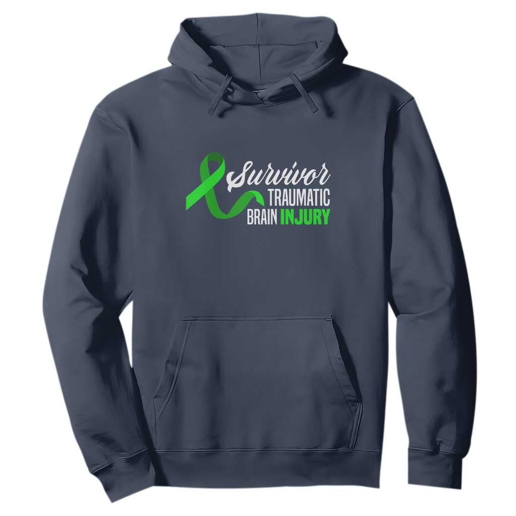Traumatic Brain Injury Support Hoodie TBI Survivor