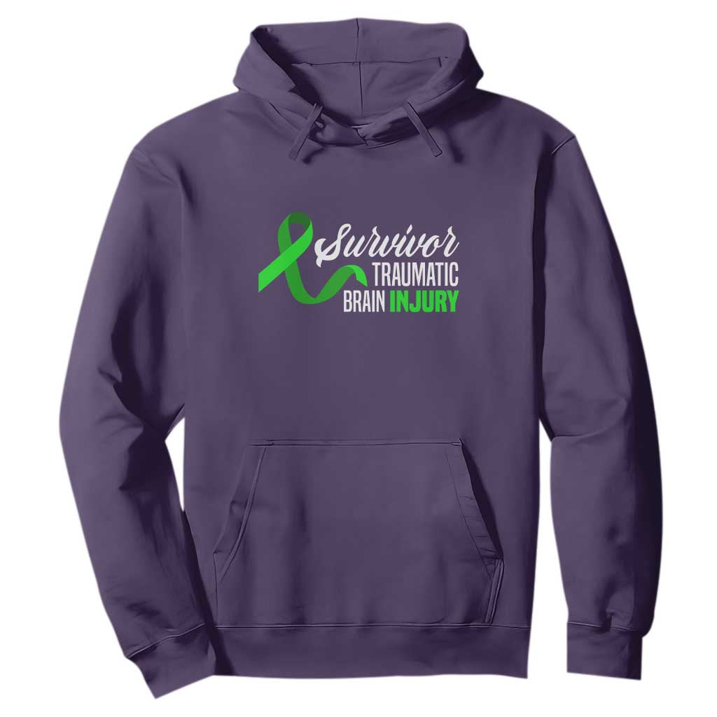 Traumatic Brain Injury Support Hoodie TBI Survivor