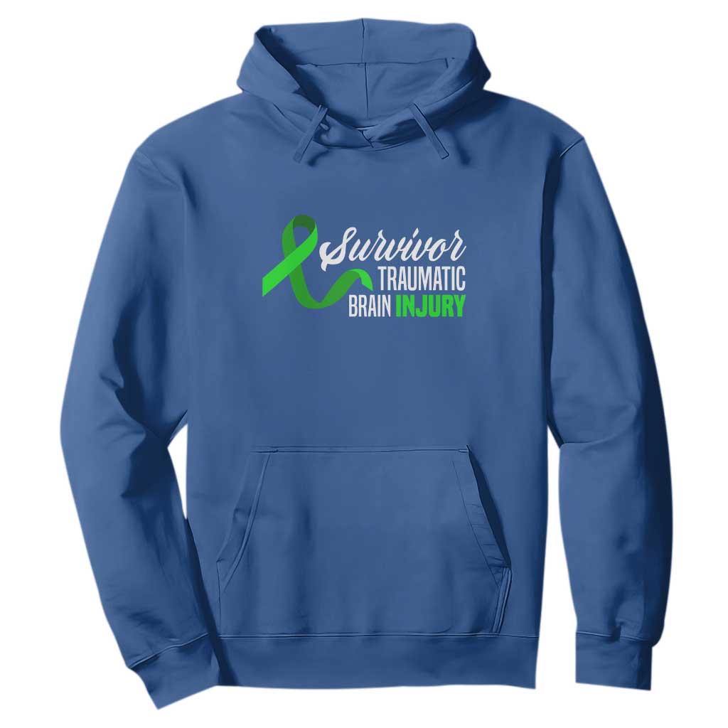 Traumatic Brain Injury Support Hoodie TBI Survivor