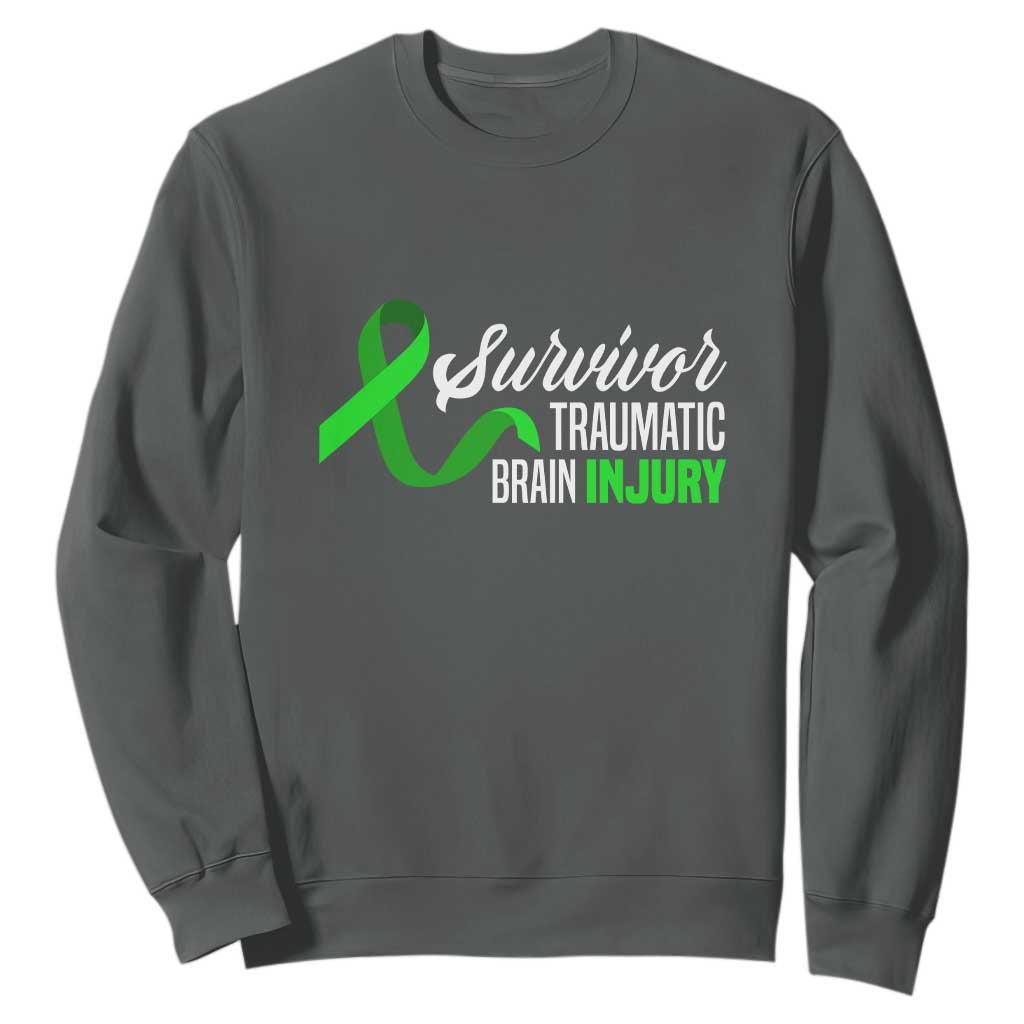 Traumatic Brain Injury Support Sweatshirt TBI Survivor