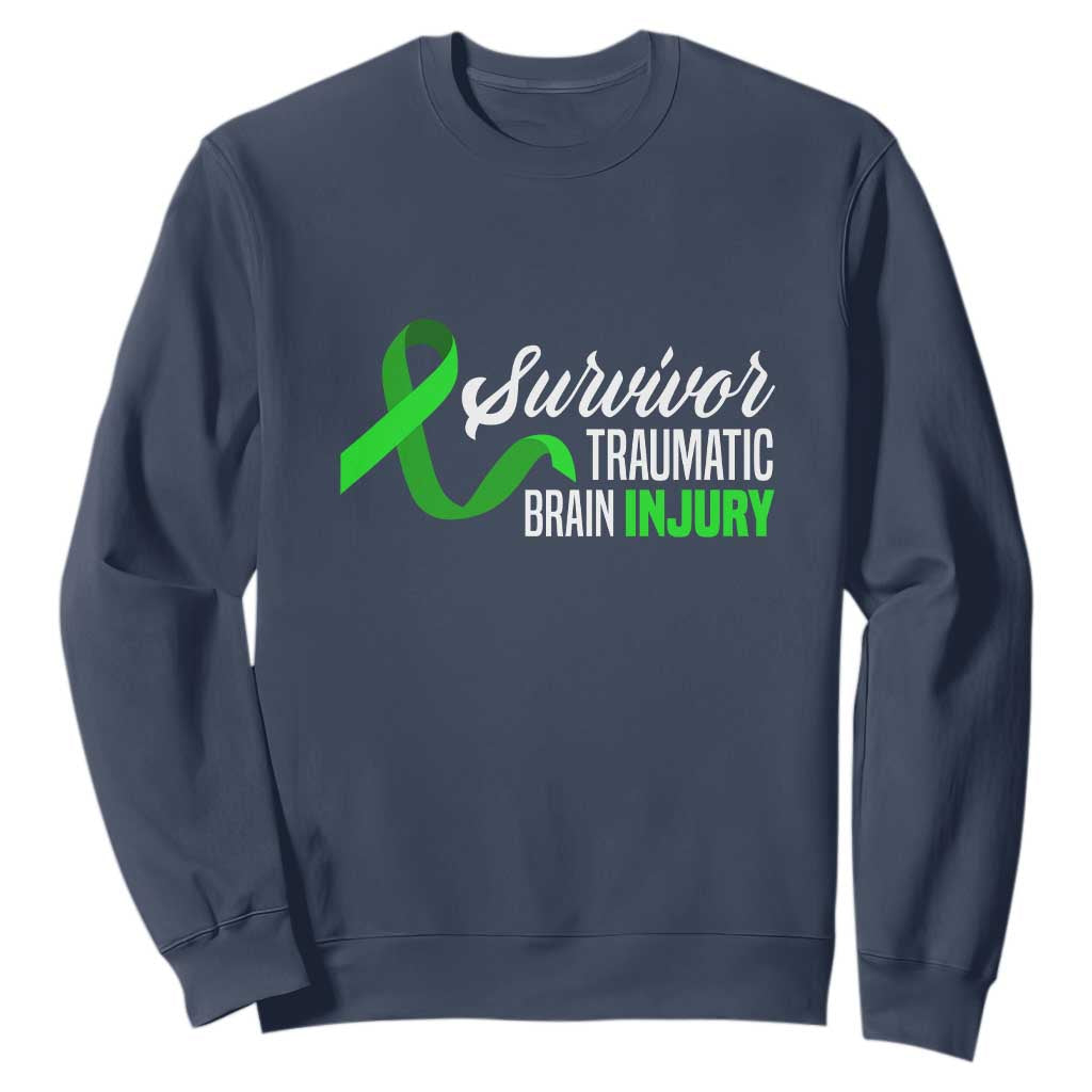 Traumatic Brain Injury Support Sweatshirt TBI Survivor