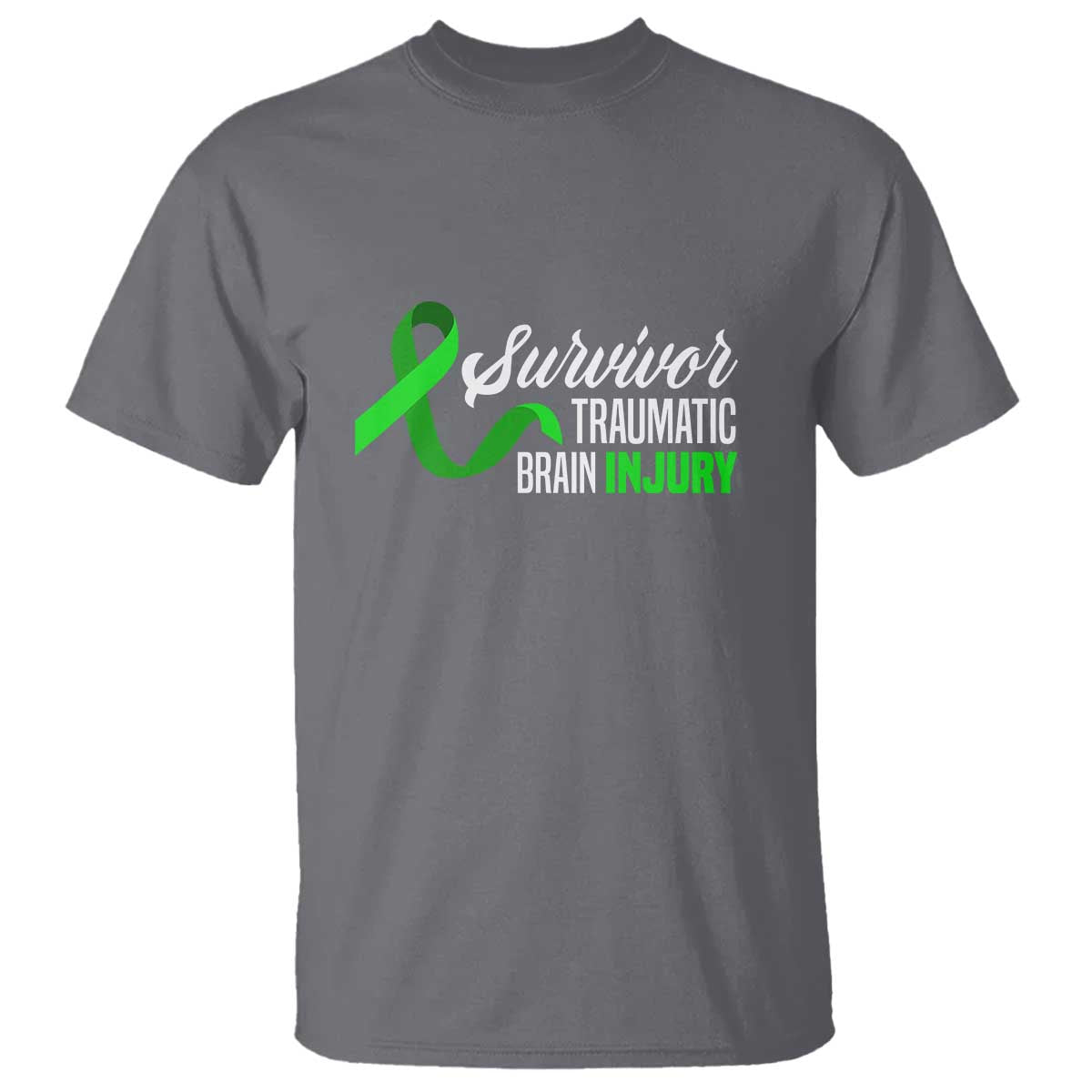 Traumatic Brain Injury Support T Shirt TBI Survivor