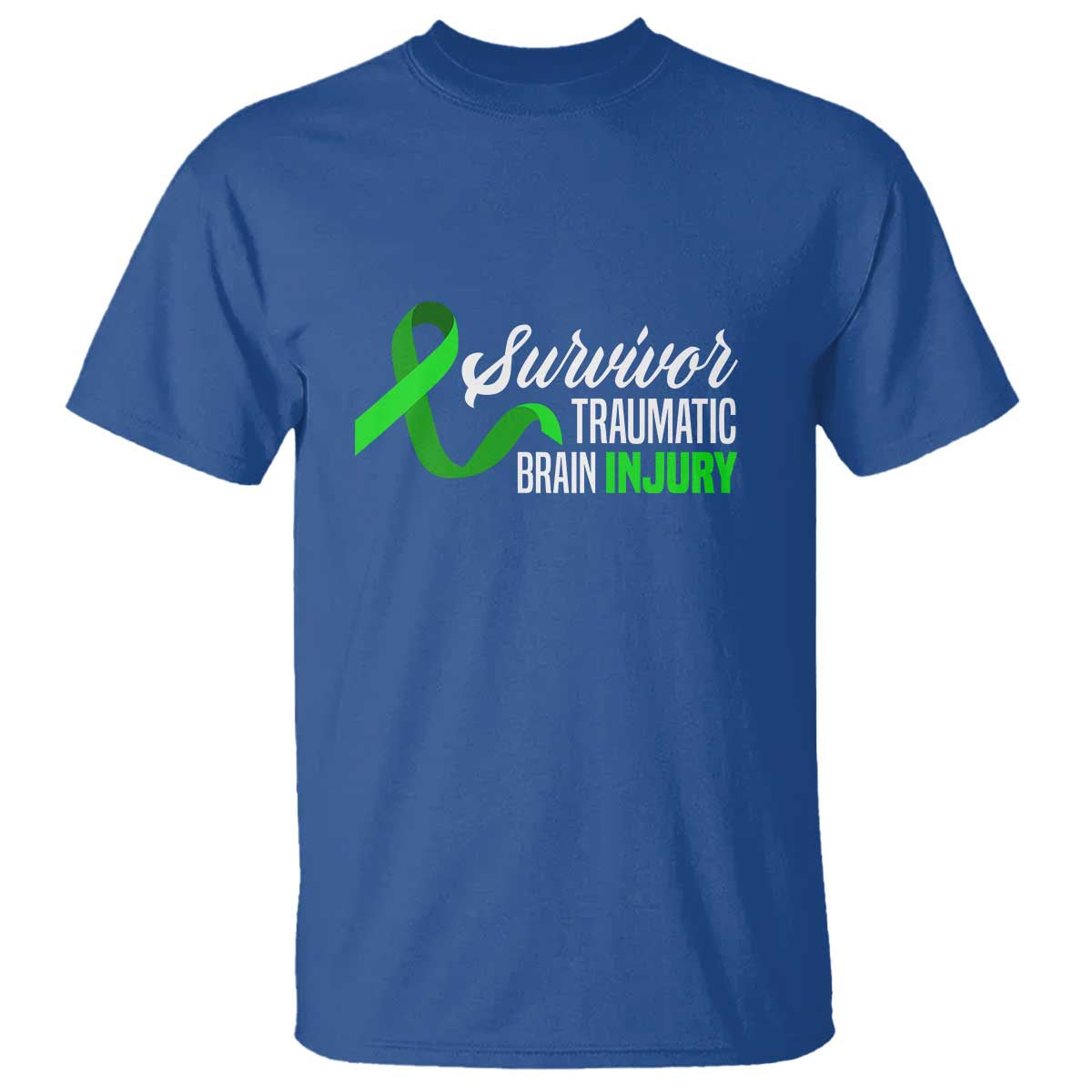 Traumatic Brain Injury Support T Shirt TBI Survivor