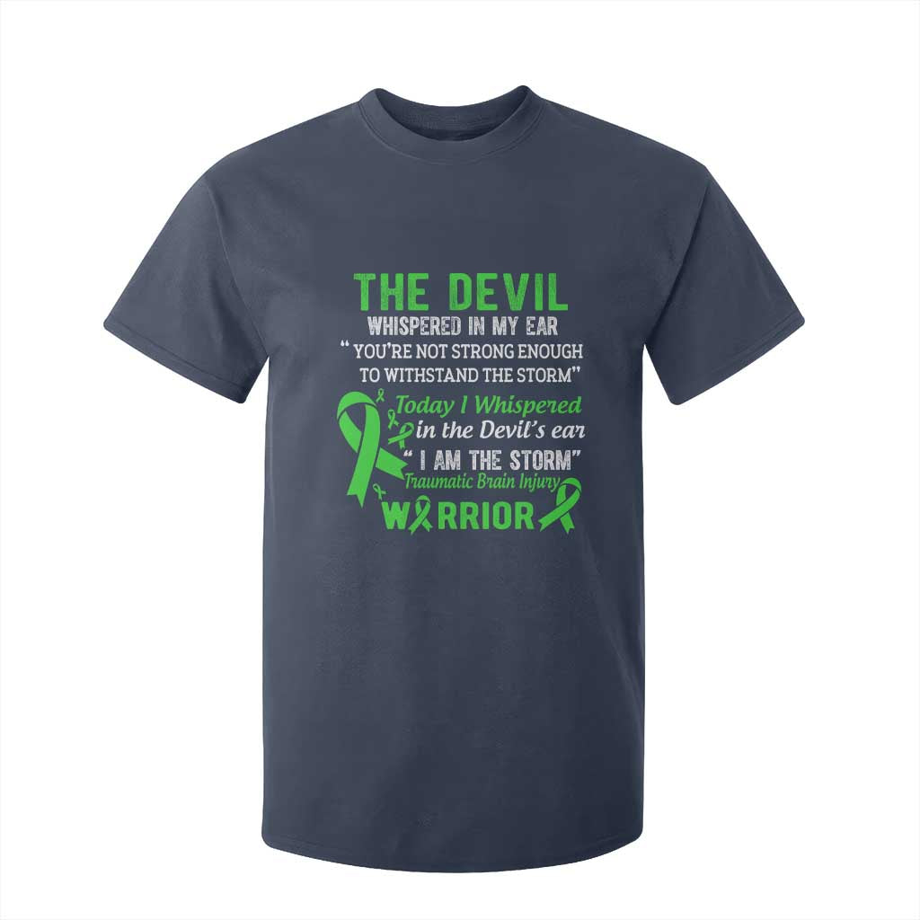 Traumatic Brain Injury Support T Shirt For Kid I Am The Storm TBI Warrior