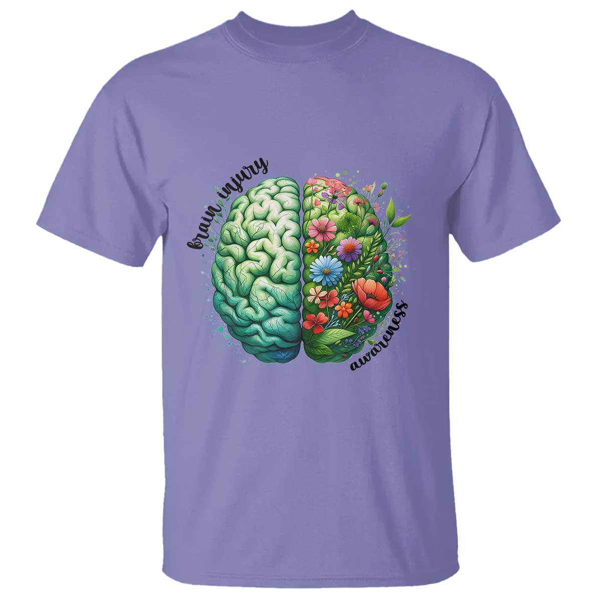 traumatic-brain-injury-awareness-t-shirt-tbi-warrior-green-floral-brain