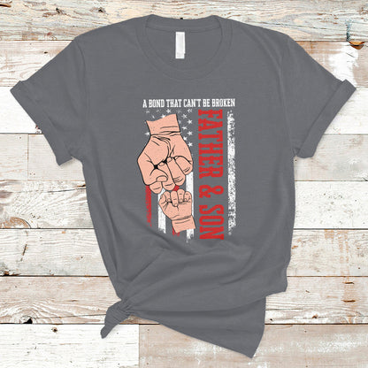 fathers-day-t-shirt-american-flag-father-and-son-a-bond-that-cant-be-broken-family-matching-dad-and-son