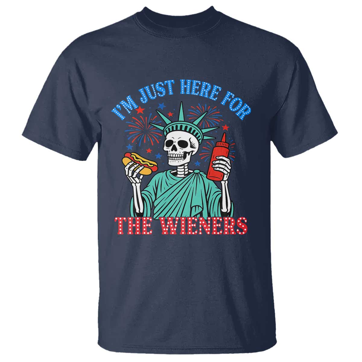 funny-skeleton-lady-liberty-t-shirt-im-just-here-for-the-wieners-4th-of-july-hot-dog