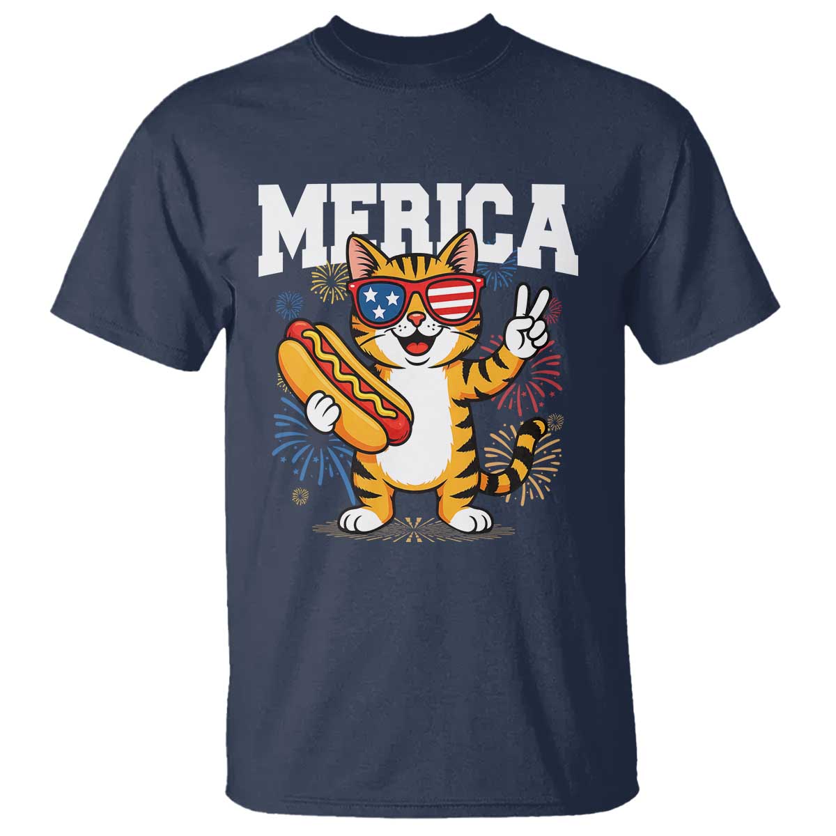 merica-cat-t-shirt-funny-4th-of-july-hot-dog-and-fireworks-patriotic-usa-flag