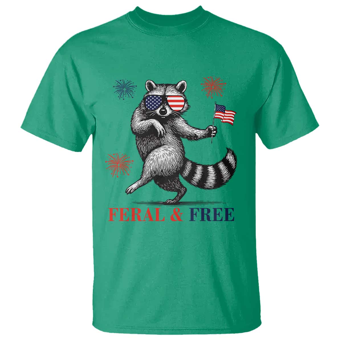 feral-and-free-dancing-raccoon-t-shirt-funny-4th-july-patriotic-animal-us-flag-and-fireworks
