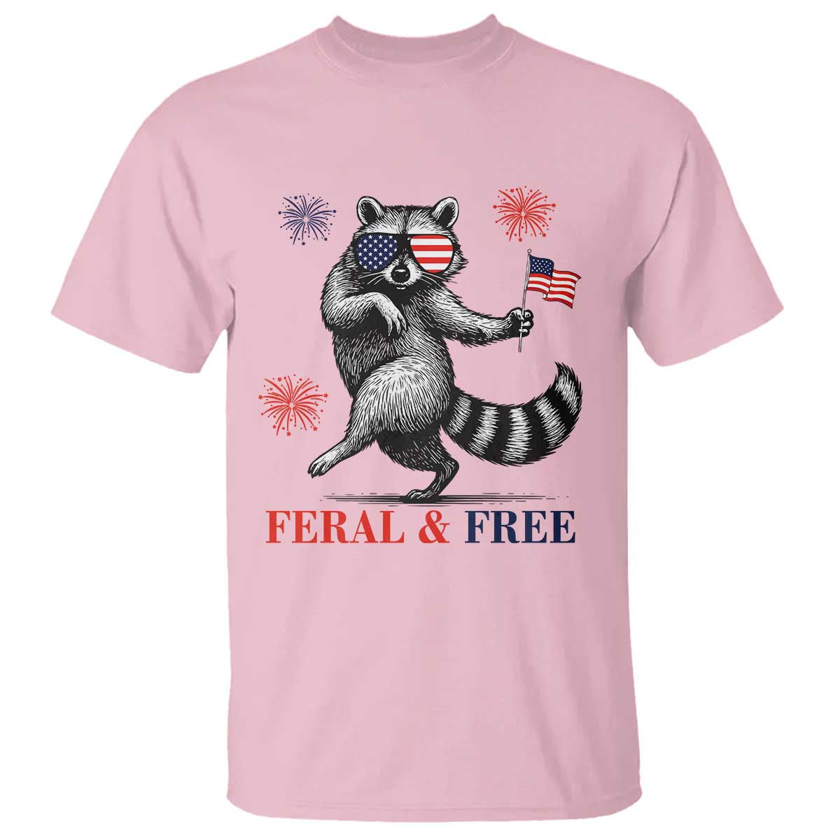 feral-and-free-dancing-raccoon-t-shirt-funny-4th-july-patriotic-animal-us-flag-and-fireworks