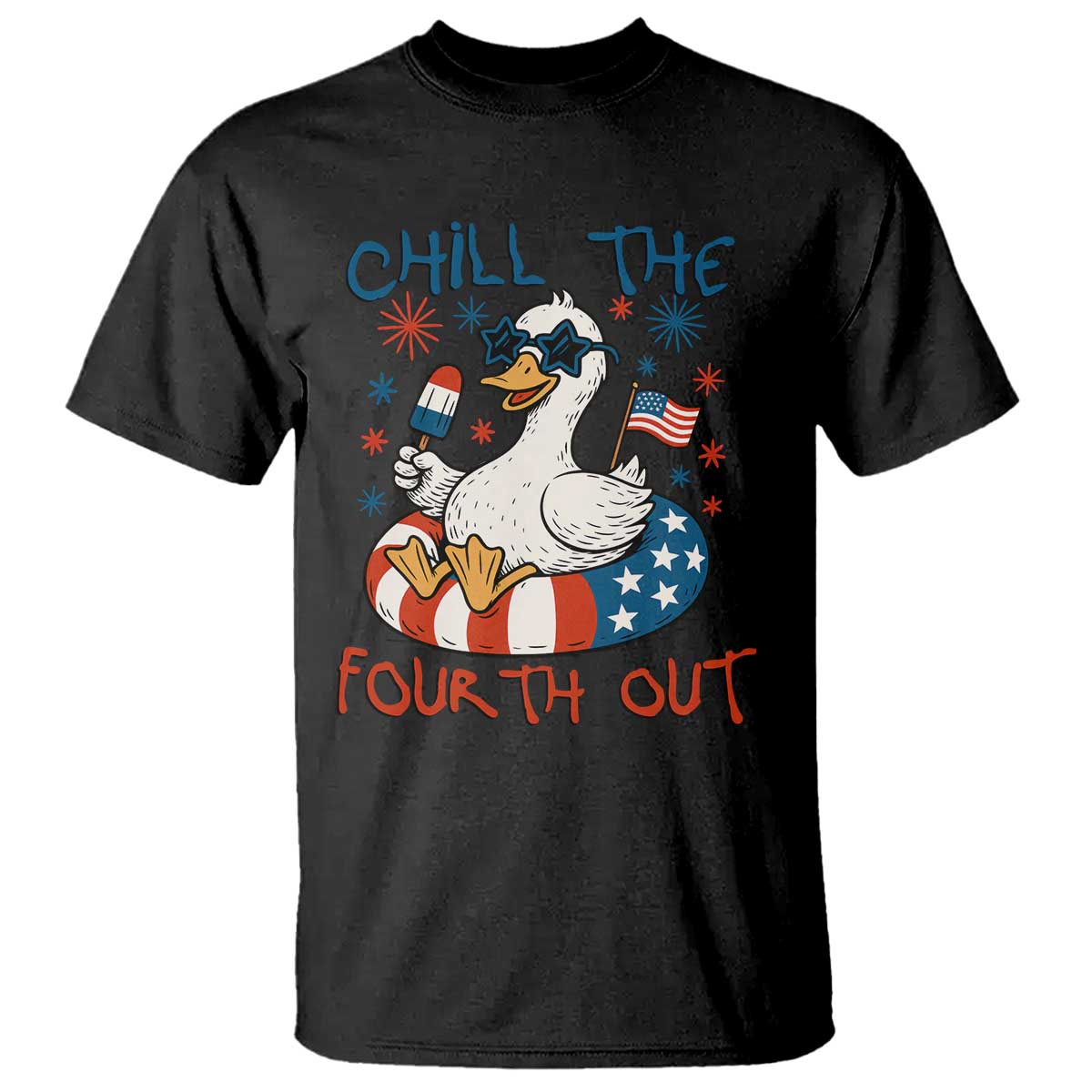 funny-goose-4th-of-july-t-shirt-chill-the-fourth-out-patriotic-humor-with-summer-vibes