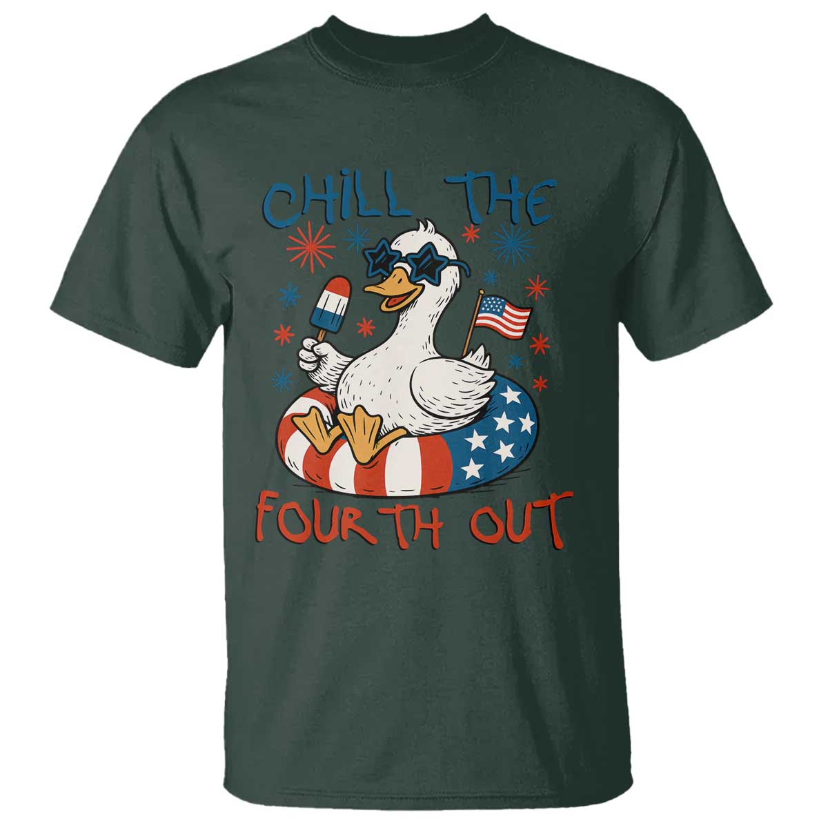 funny-goose-4th-of-july-t-shirt-chill-the-fourth-out-patriotic-humor-with-summer-vibes