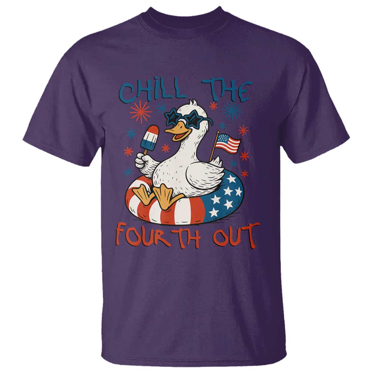 funny-goose-4th-of-july-t-shirt-chill-the-fourth-out-patriotic-humor-with-summer-vibes