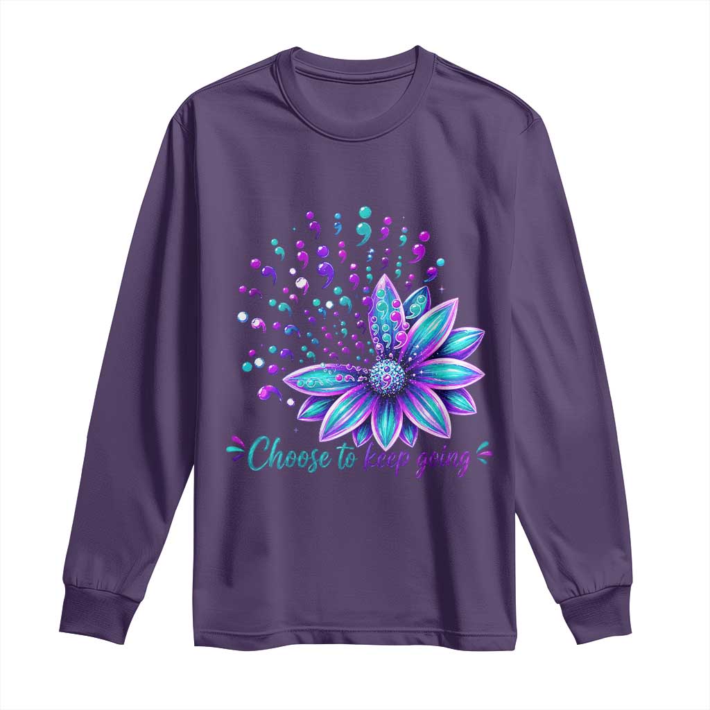 I Have Time To Listen Your Life Matters Long Sleeve Shirt Suicide Prevention Mental Health Ribbon