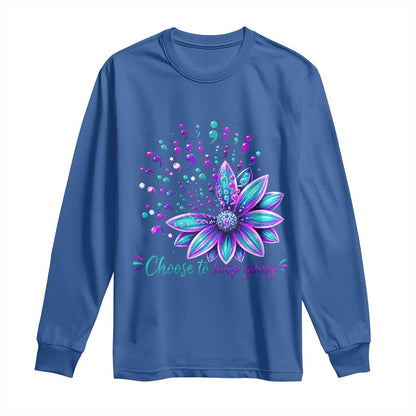 I Have Time To Listen Your Life Matters Long Sleeve Shirt Suicide Prevention Mental Health Ribbon