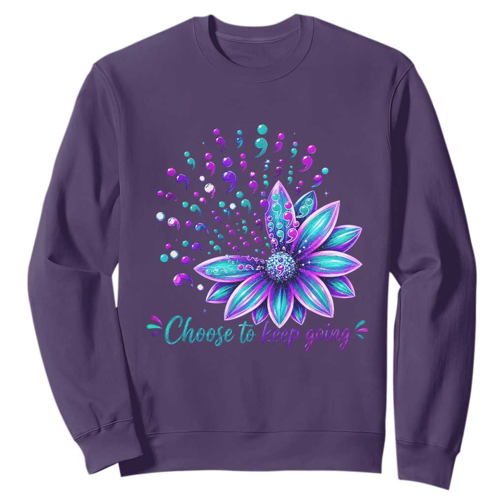 I Have Time To Listen Your Life Matters Sweatshirt Suicide Prevention Mental Health Ribbon