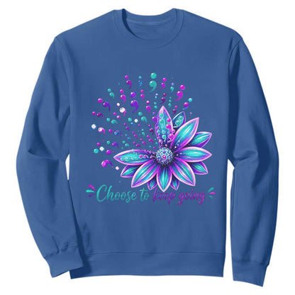 I Have Time To Listen Your Life Matters Sweatshirt Suicide Prevention Mental Health Ribbon