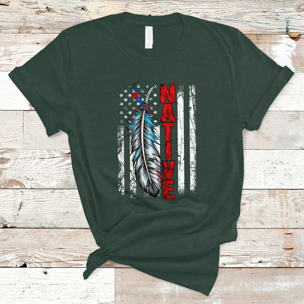 native-american-t-shirt-indigenous-american-indian-feather-us-flag