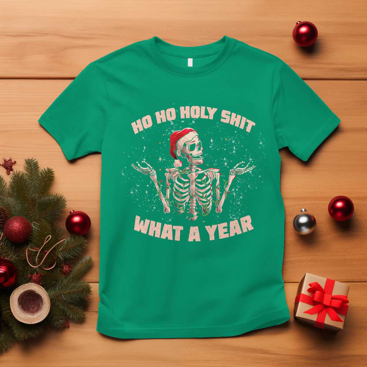 skeleton-christmas-t-shirt-ho-ho-holy-shit-what-a-year-retro-funny