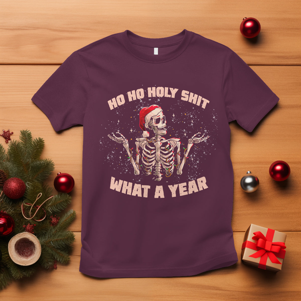 skeleton-christmas-t-shirt-ho-ho-holy-shit-what-a-year-retro-funny