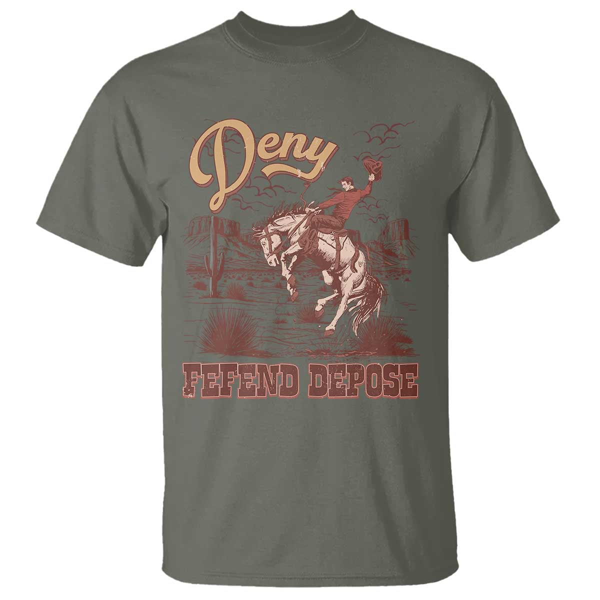 western-cowboy-t-shirt-deny-defend-depose